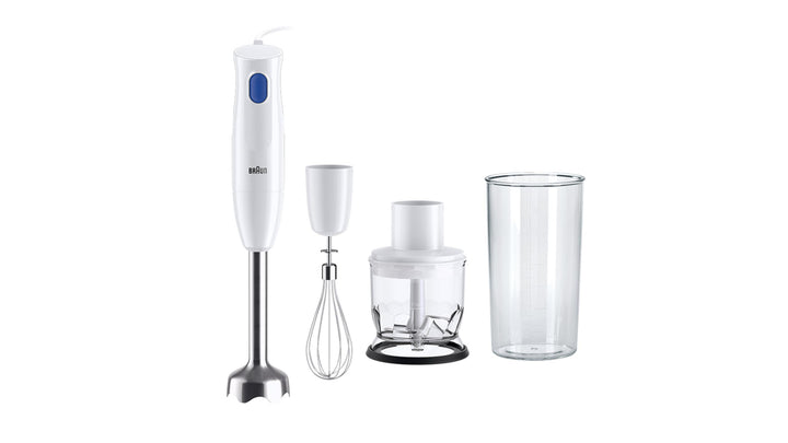 Braun Stabmixer MQ10.202M MultiQuick 1 - Extra Leichter Pürierstab mit Edelstahl-Mixfuss und EasyTwi