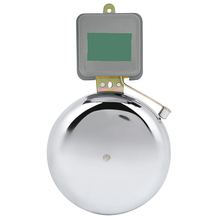 Fafeicy Klassische Türklingel Laut 150 mm AC 220V Funkenfreie Glocken Rostfreiem Stahl Kabelgebunden