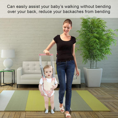 IULONEE Lauflernhilfe Gehhilfe für Baby Einstellbar Ergonomisch Stehen Gehen Lernen Helfer Verstellb