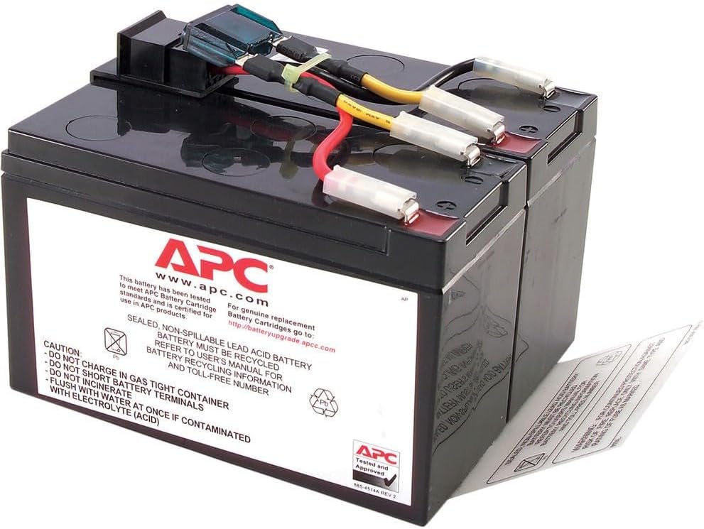 APC by Schneider Electric RBC48 - Ersatzbatterie für Unterbrechungsfreie Notstromversorgung (USV) vo