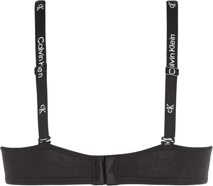 Calvin Klein Damen Demi-Cups BH Lightly Lined Leicht gefüttert 70D Schwarz (Black), 70D Schwarz (Bla
