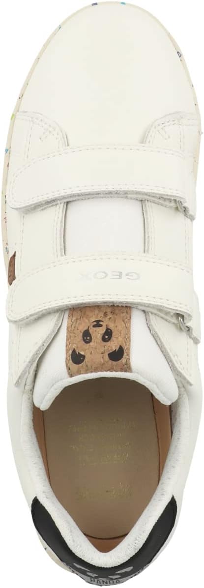 Geox Mädchen J Kathe Girl Sneaker 33 EU Weiss, 33 EU Weiß