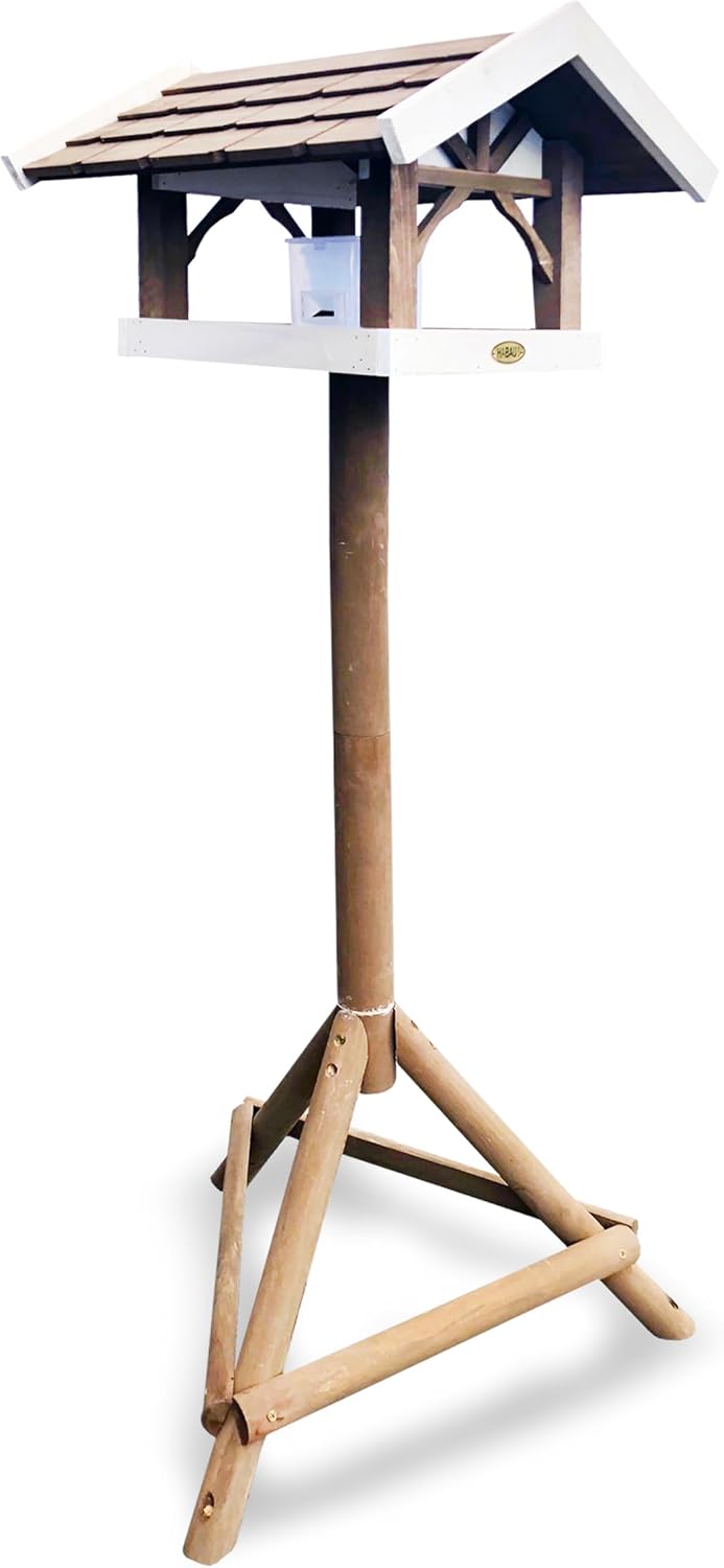 HABAU 1757 Vogelhaus Tirol mit Silo und Ständer