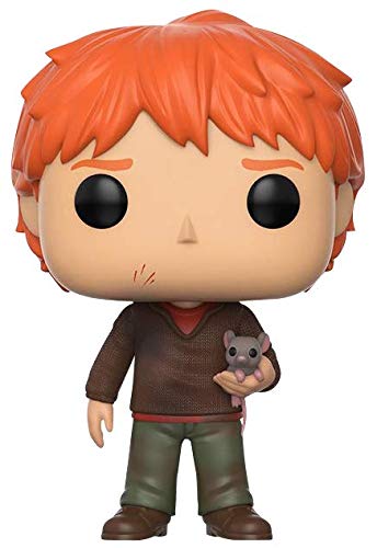 Funko Harry Potter: Ron with Scabbers, 14938, Brown, One Size