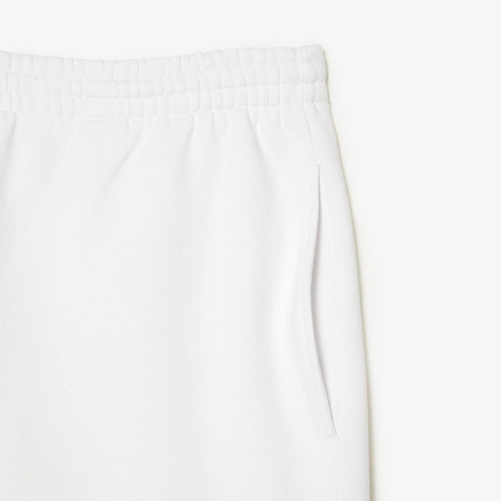 Lacoste Herren Kurze Trainingshose GH9627, Männer Sportshorts,Freizeithose,Regular Fit S Blanc, S Bl