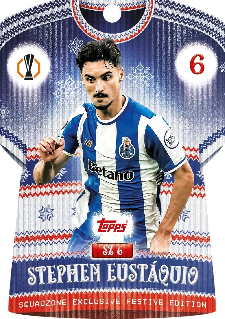 Topps UCC Match Attax 2025/26 - Advent Calendar - 121 Match-Attax-Karten, darunter 96 brandneue Fest