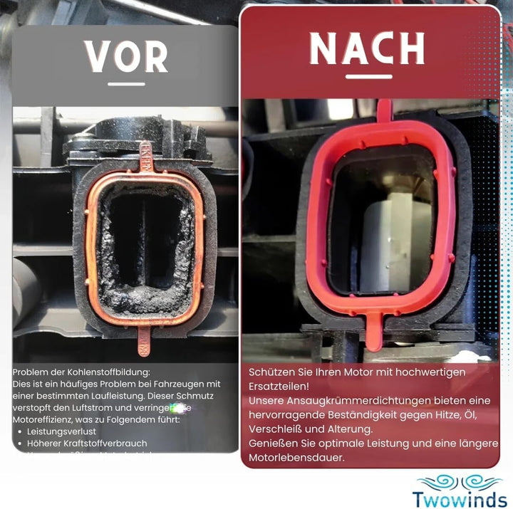 Twowinds Entstörungssatz 6 Eingangsventile (22mm). Vermeiden Sie Motorausfälle E87 E46 E60 E61 320d