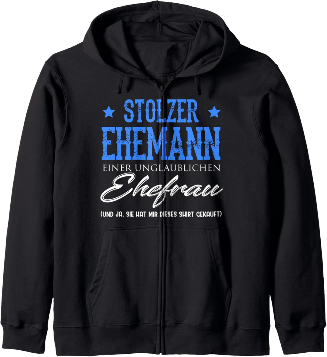 Stolzer Ehemann einer unglaublichen Ehefrau Kapuzenjacke