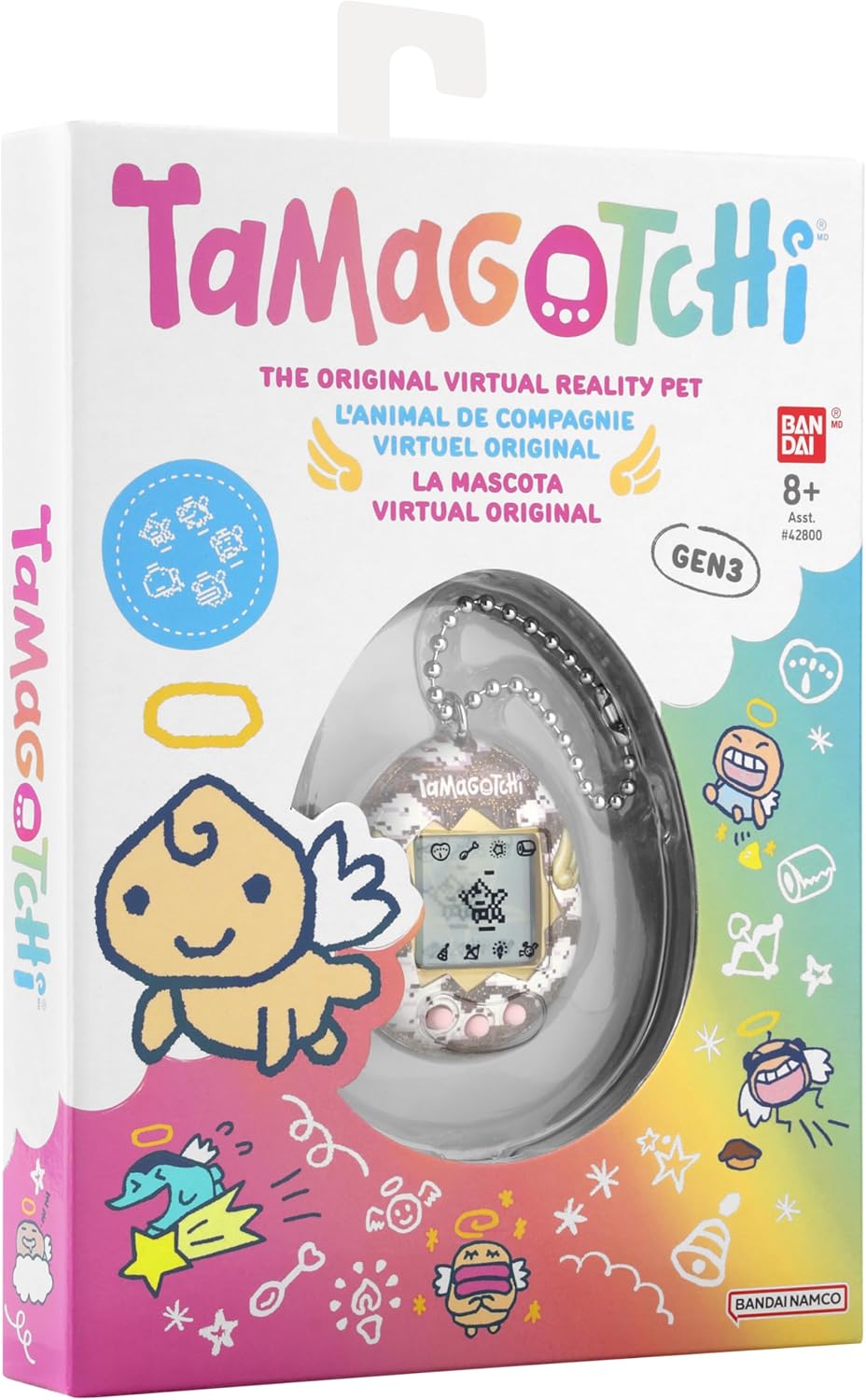 TAMAGOTCHI Bandai Angel Digital Pet Lovely Angel Shell