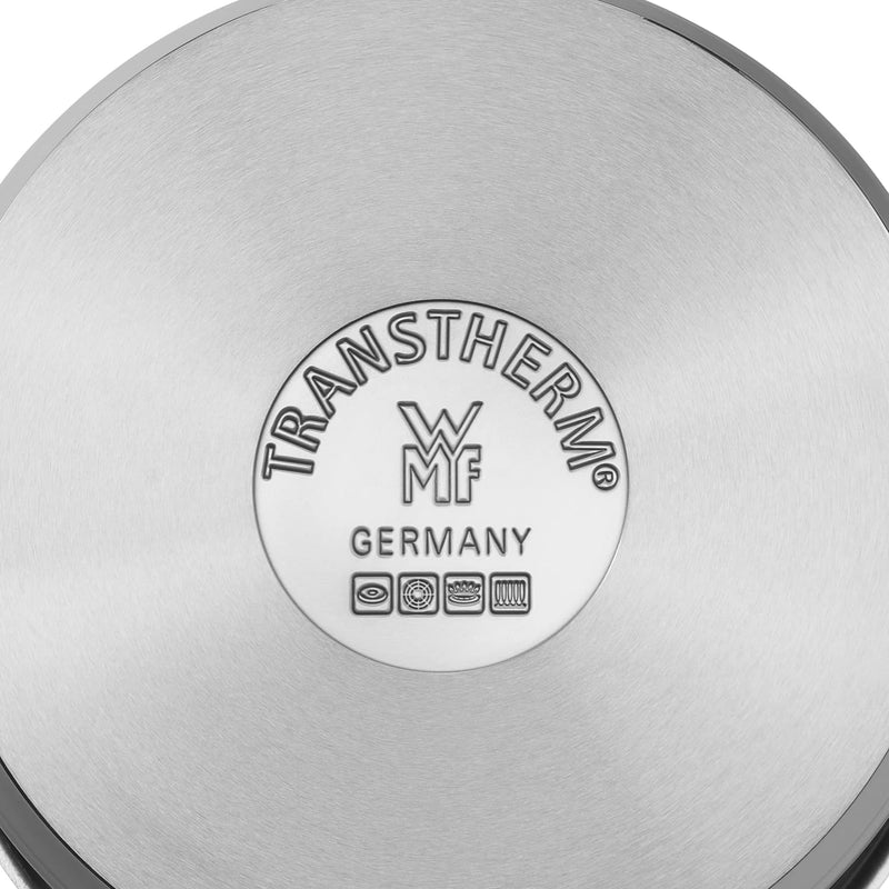 WMF Perfect Premium Schnellkochtopf Set Induktion 3-teilig, Dampfkochtopf 4,5l + 3l mit Einsatz-Set,