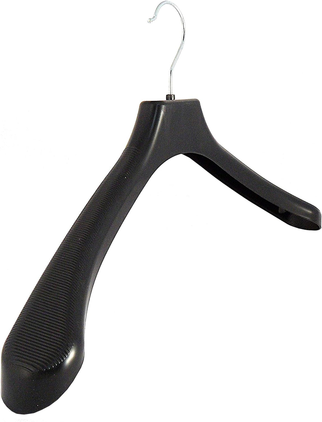 Kleiderbügel für Jacken und Mäntel, 48cm, XXL, schwarz, 60 Stück