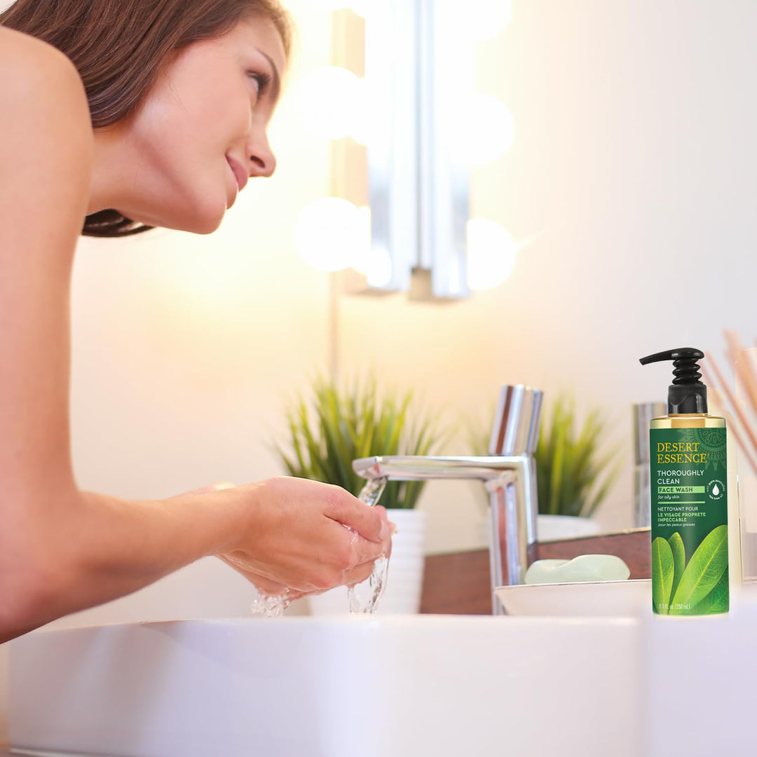 Desert Essence Desert Essence gründlich reinigen Face Wash Refill, 32-Unze