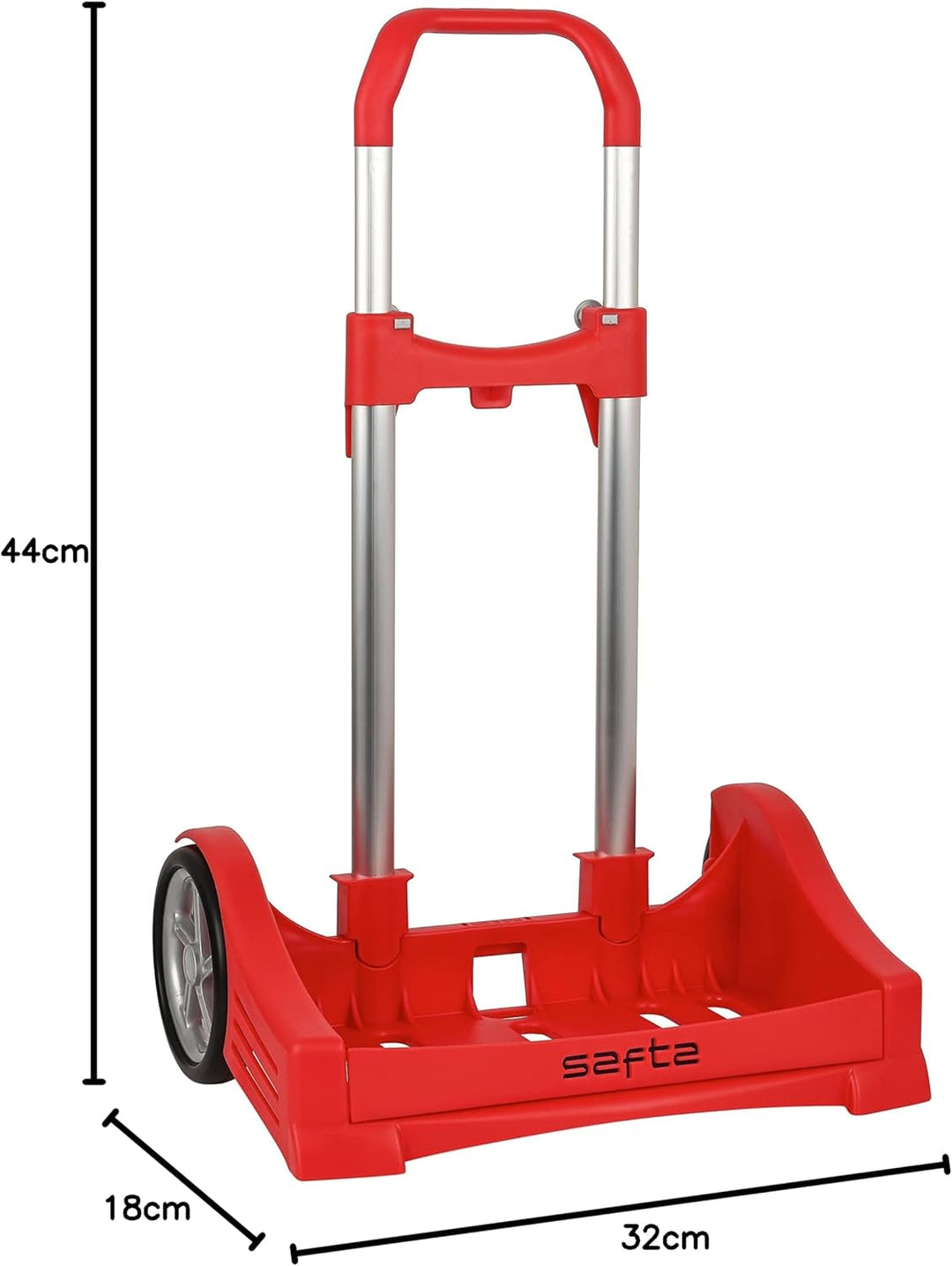 Safta 2018 Gepäckwagen, 85 cm, Pink (Rojo), Pink (Rojo)