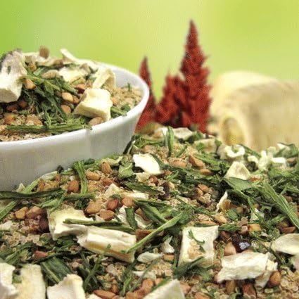 Original-Leckerlies: Black&amp;White weisse Amaranth-Gemüseflocken, 5 kg getreidefrei Gemüseflocken, Hun