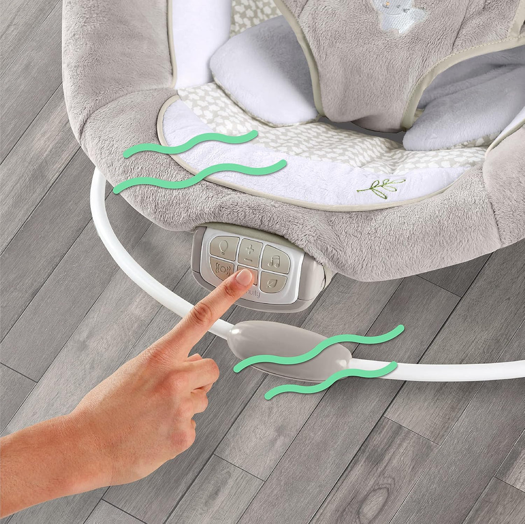 Ingenuity, Twinkle Tails, Babywippe mit Vibrationen, Lichtern, Melodien, Lautstärkeregler und vielem