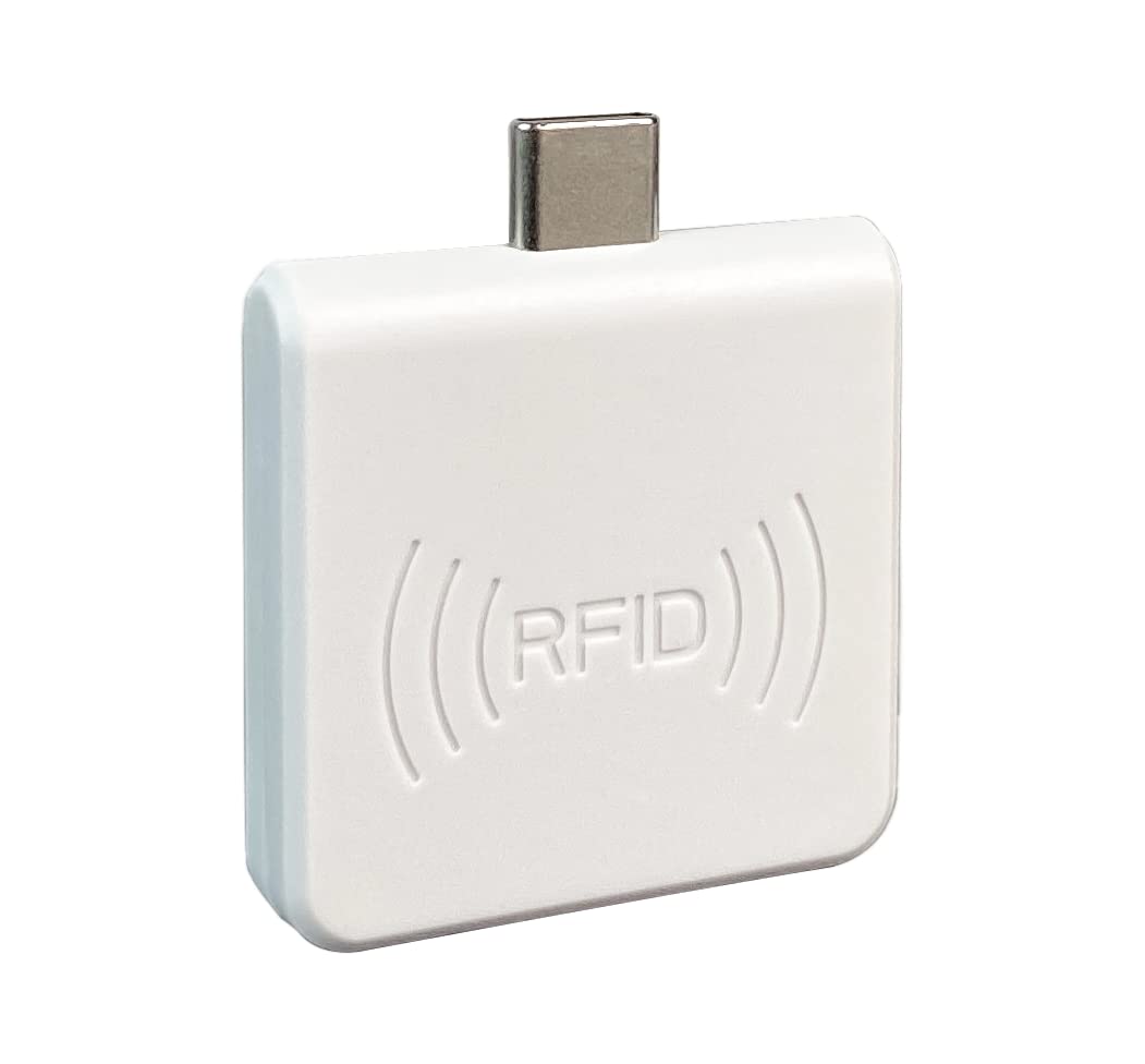 Mobiles RFID-Lesegerät für Smartphones, Micro-USB-Schnittstelle, Benutzerfreundliches Lesegerät für