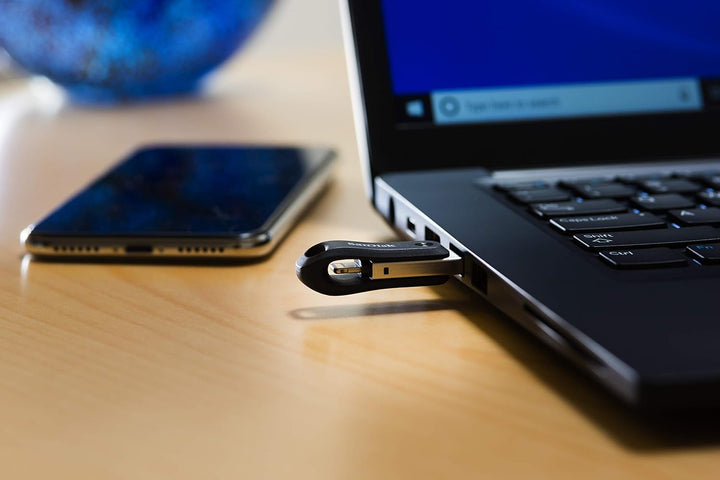SanDisk iXpand Go Flash-Laufwerk iPhone Speicher 128 GB (iPad kompatibel, automatisches Backup, Schl