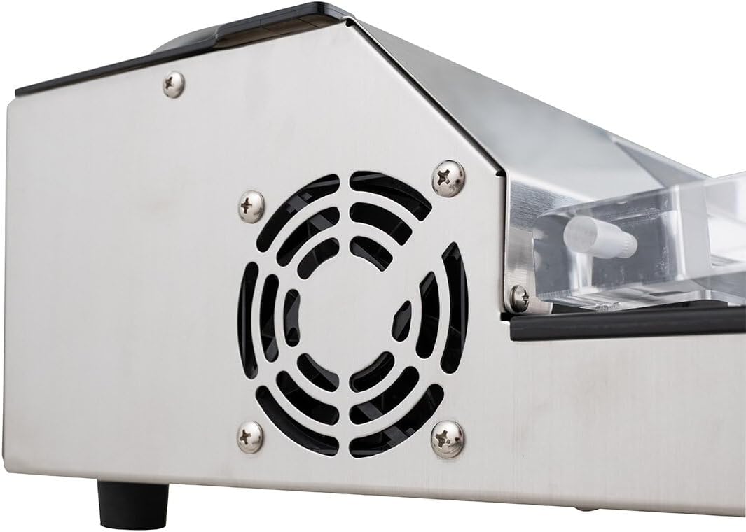 Beutel-Vakuumiergerät BVM016DP – Profi Vakuumierer 16 l/min mit 400 mm Schweissnaht aus Edelstahl –