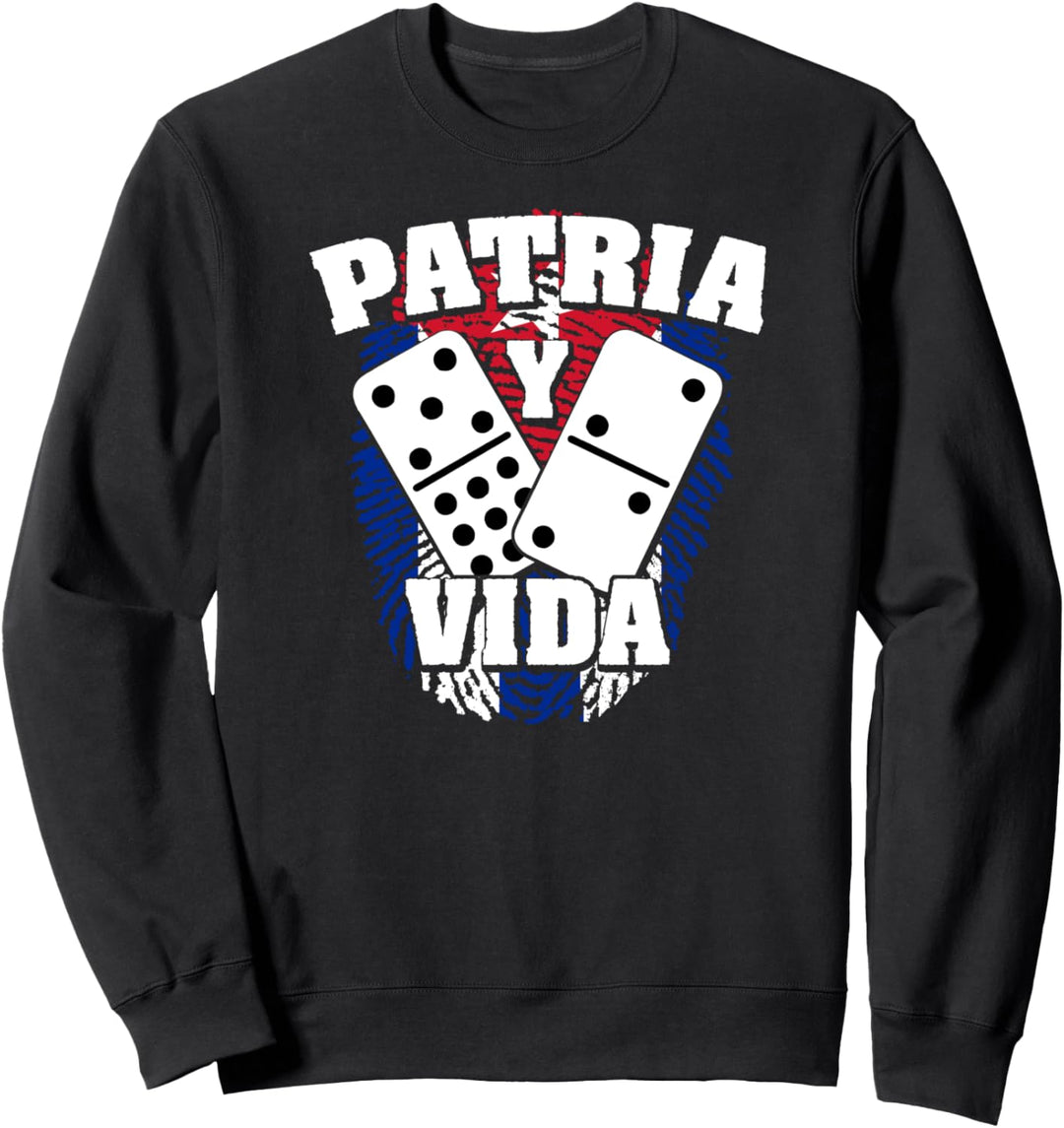 Patria Y Vida Cuba Cuban Flag Freedom Movement Se Acabo Sweatshirt