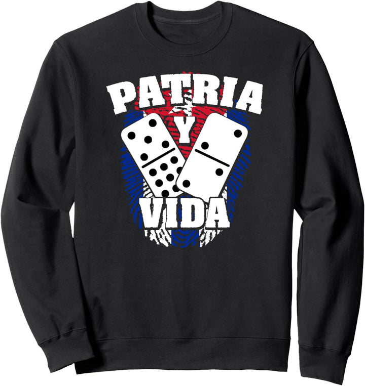 Patria Y Vida Cuba Cuban Flag Freedom Movement Se Acabo Sweatshirt