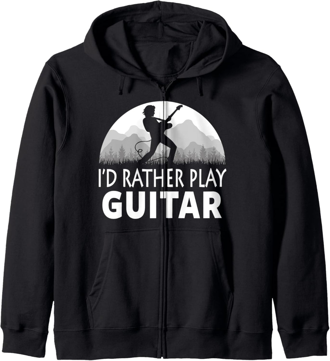 Lustige Gitarre Geschenk für Gitarristen, Gitarre Kapuzenjacke