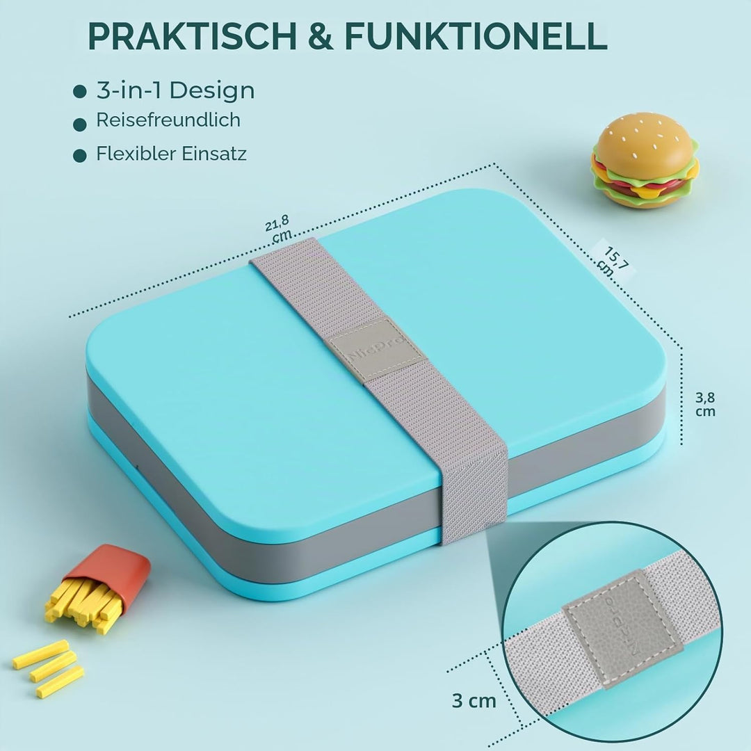 Nicpro Wet Palette für Mischpalette Acrylfarben, Farbtablett Nasspalette mit 100 Stück Palettenpapie