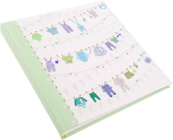 goldbuch Babyalbum Sweet and Fresh Boy im Turnowsky Design, Kunstdruck Fotoalbum mit 60 weisse, Perg