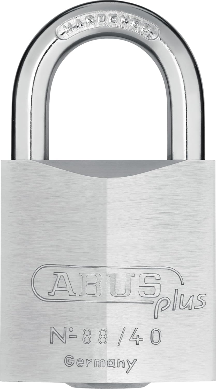 ABUS 8840C 88/40 Messing Vorhangschloss 40 mm, 40 mm