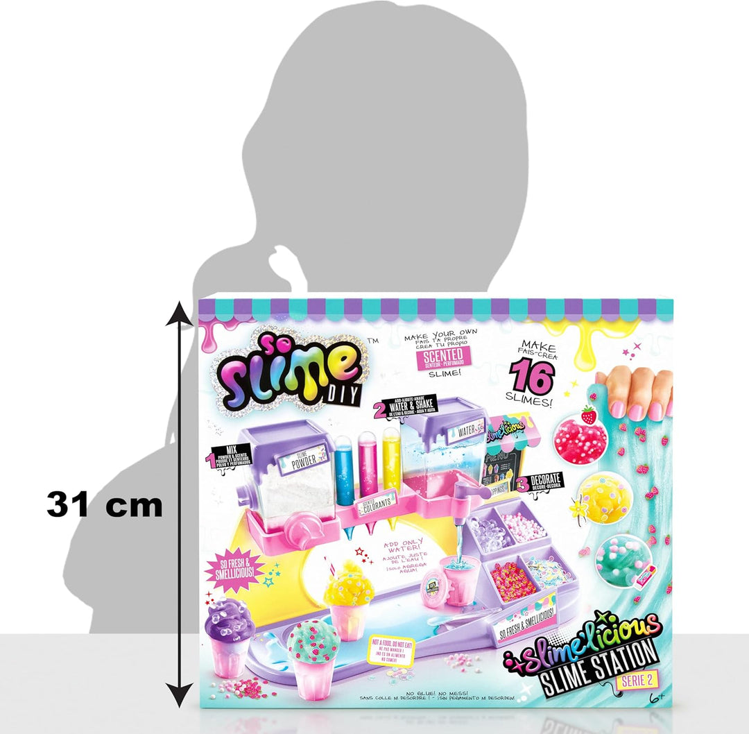 Canal Toys - So Slime DIY - Slimelicious Slime Station Serie 2 - Slime-Set für Kinder mit 16 Slimes