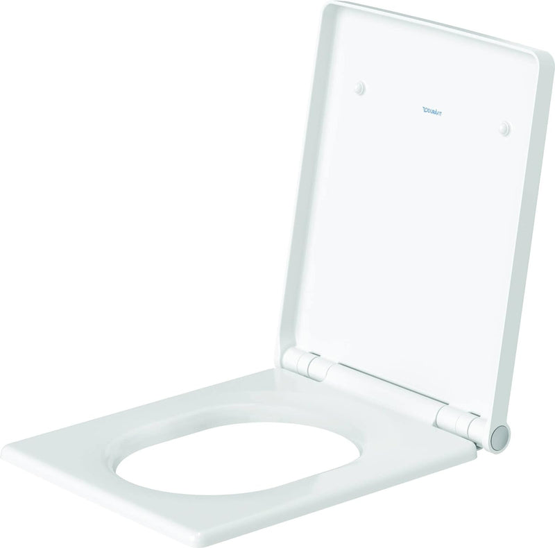 Duravit WC-Sitz Vero Air, Toilettendeckel mit Absenkautomatik, Klodeckel aus Urea-Duroplast, mit Ede