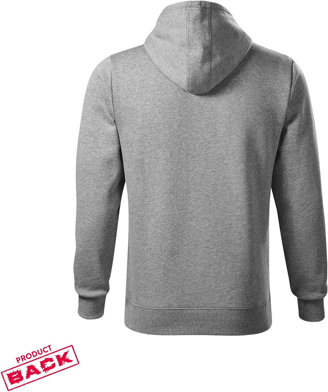 OwnDesigner Jabadabadu Hoodie Damen mit Aufdruck Zip Pullover Female (Cape 447 XL Grau)