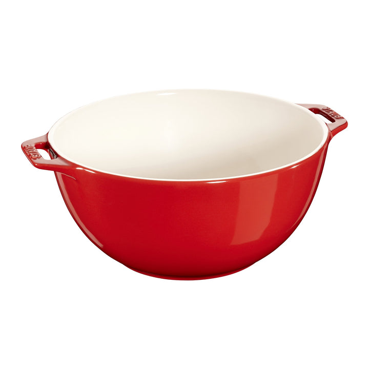 STAUB Keramik-Servierschale, 24,1 cm, Kirschrot 9.5-inch Cherry, 9.5-inch Cherry