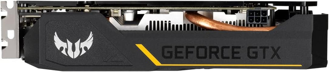 ASUS TUF Nvidia GeForce GTX 1650 4GB OC Edition Gaming Grafikkarte (GDDR6 Speicher, PCIe 3.0, 1x HDM
