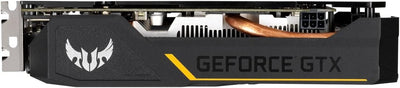 ASUS TUF Nvidia GeForce GTX 1650 4GB OC Edition Gaming Grafikkarte (GDDR6 Speicher, PCIe 3.0, 1x HDM