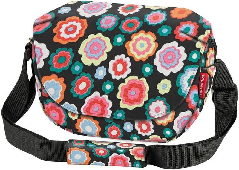 KlickFix Asista Teile fürs Rad klick-fix 0263DO Unisex-Adult FunBag Stuurtas 25X19X8Cm Happy Flowers