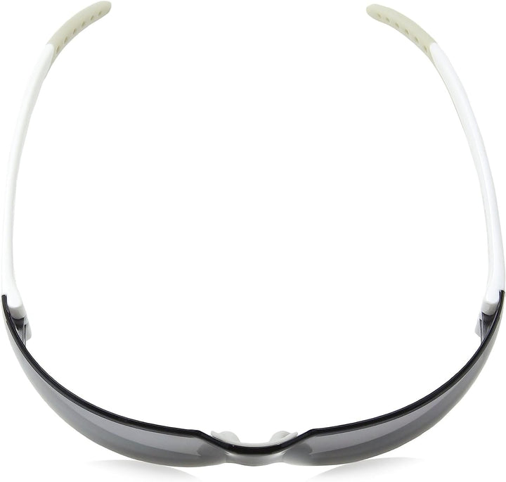Sportbrille von Swisseye, Outbreak Luzzone S, white/grey mit Scheiben in smoke FM