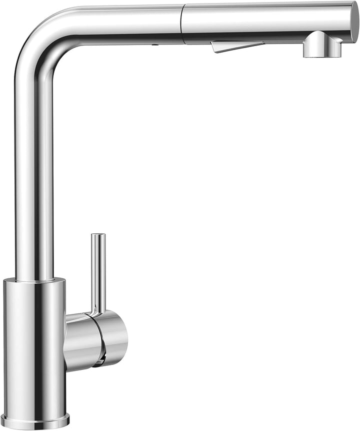 Wasserhahn Küche Ausziehbar, CECIPA Hochdruck Küchenarmatur mit Brause, Mischbatterie Küche mit 2 St