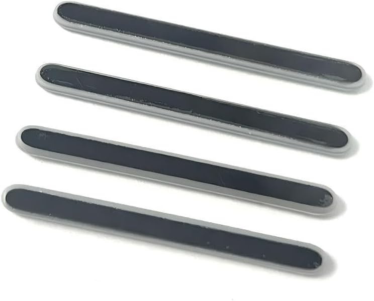 Gintai Rubber Fussstreifen Gummifuss Ersatz für Dell Inspiron 3530 3535 Vostro 3530 3535 (Grau, 2 di