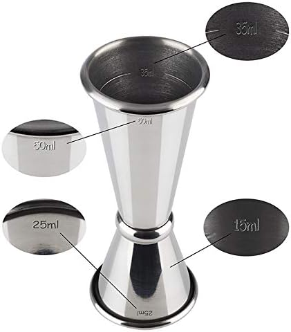 Buddy´s Bar - Gin-Tonic Medium Set, Bar Equipment, glänzende Edelstahl-Optik, lebensmittelecht, spül
