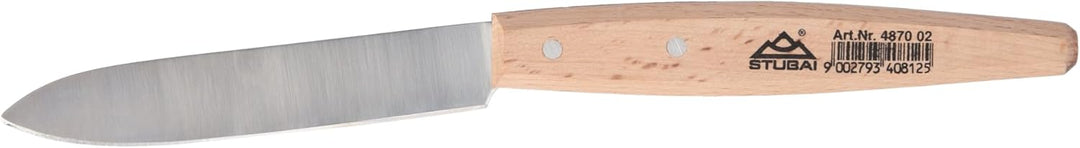 STUBAI Buchbindermesser 487002 | Klinge 115 mm, Gesamtlänge 240 mm | spitze Klinge mit Schneide zum