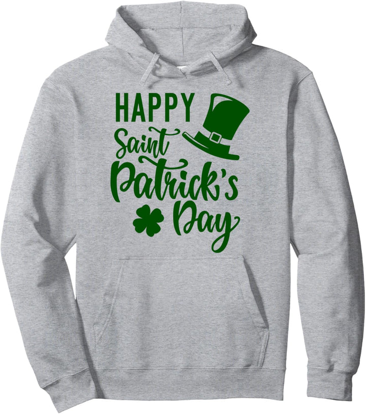 Glücklich Saint Patrick's Day Lucky Shamrock irisches Gesche Pullover Hoodie