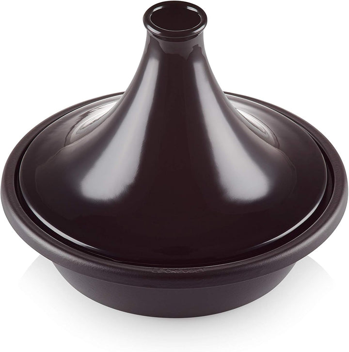 LE CREUSET Gusseisen-Tagine, Rund, Ø 31 cm, Für alle Herdarten, Induktion und Backofen geeignet, Sch