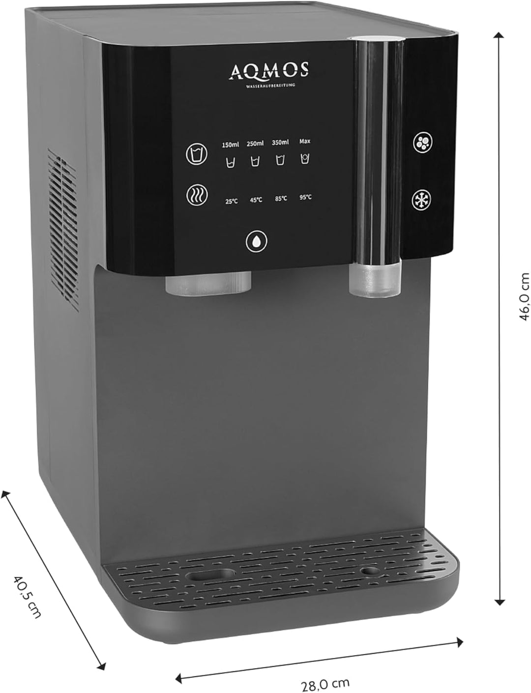 AQMOS Wasserspender Drinking (Schwarz), Schwarz
