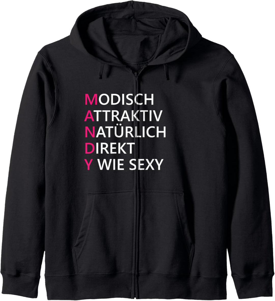 Vorname Mandy Kapuzenjacke