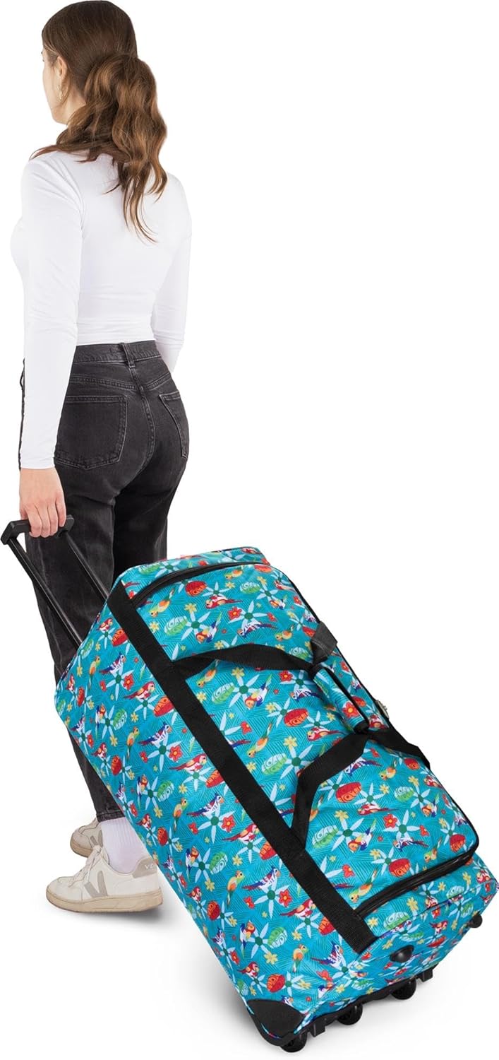 normani Stabile Reisetasche Trolley Big Size XL 80-150 Liter mit 2 Rollen –Robust und wasserabweisen