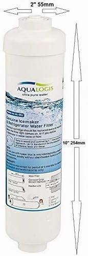 Aqualogis Kühlschrank Wasserfilter für Samsung DA29-10105J HAFEX/EXP WSF-100 Aqua-Pure Plus (2 Stück