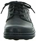 Clarks Herren Nature Three Derby 39.5 EU Black Leather, 39.5 EU Black Leather