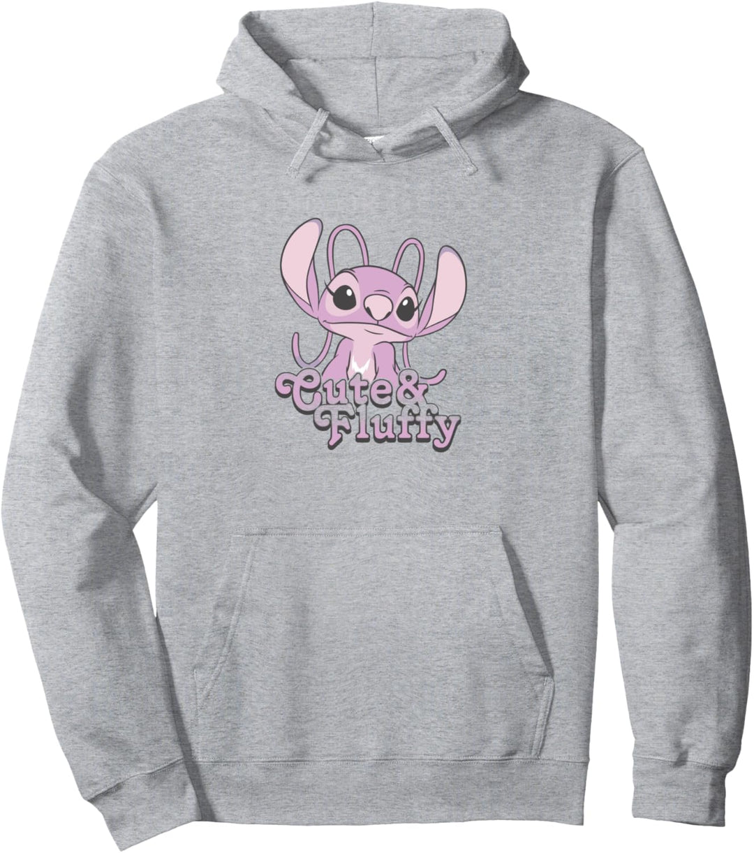 Disney Lilo & Stitch Valentinstag Angel Cute & Fluffy Pullover Hoodie