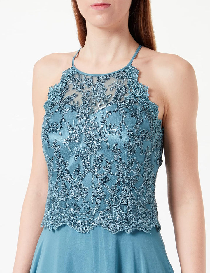 Vera Mont Damen Kleid, Smoky Teal