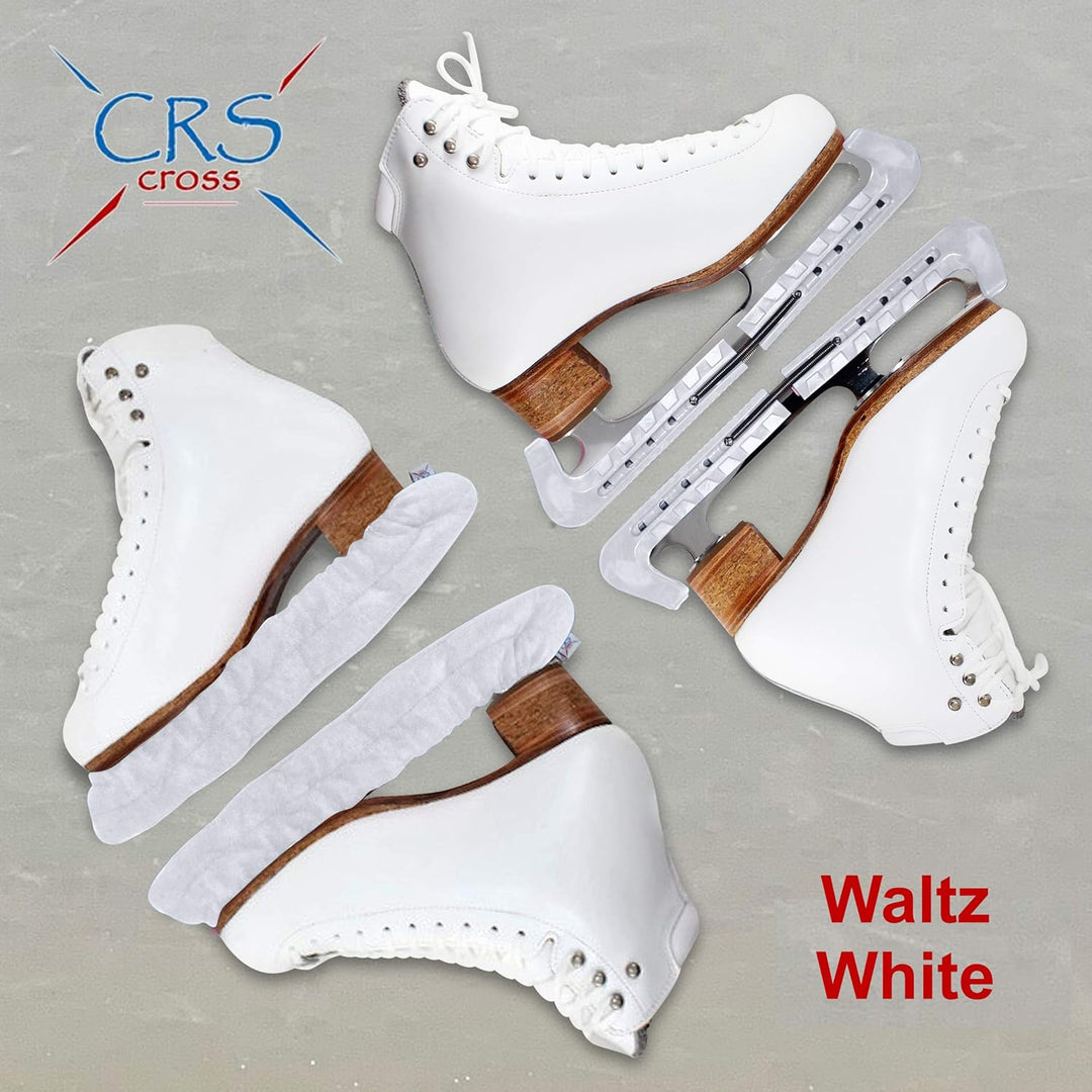 CRS Cross Skate Guards, Soakers and Towel Gift Set - Ice Skating Guards and Soft Skate Blade Covers